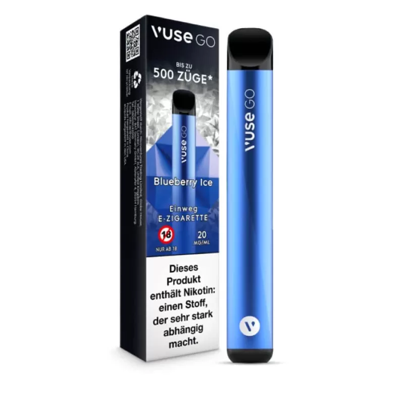 Vuse GO 700 – Blueberry Ice - Vape Product; Aromastoffe, Nikotin; 20mg/ml - Image 3