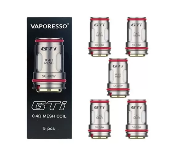 VAPORESSO GTI REPLACEMENT COILS - 0.2 ohm, 0.4 ohm