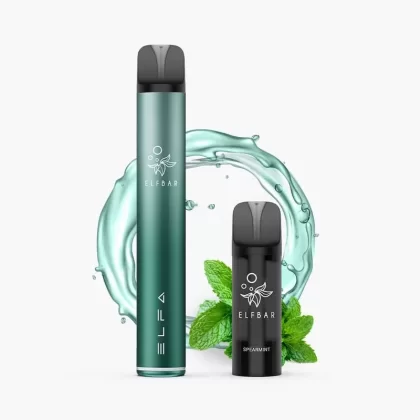 ELFBAR ELFA PRO Starter Kit | Twilight Cyan (+ 1 Pod Spearmint)