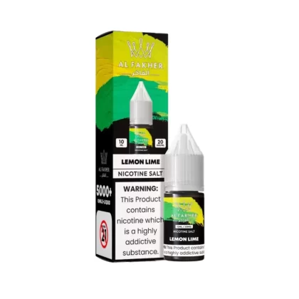 Al Fakher Lemon Lime Nic Salt Vape Juice - 10mg