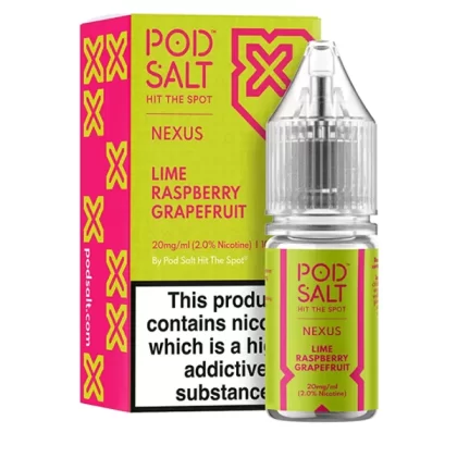 Lime Raspberry Grapefruit Nexus Pod Salt Nic Salt E-liquid - 20mg