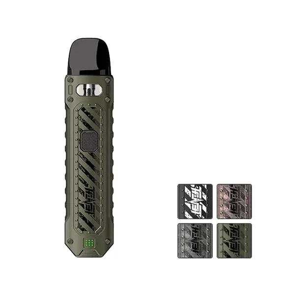 Uwell Caliburn Tenet Pod Kit - Carbon Black, COPPER RED (9A8485)