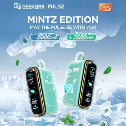 Geek Bar PULSE 15K Mintz Edition Disposable Device