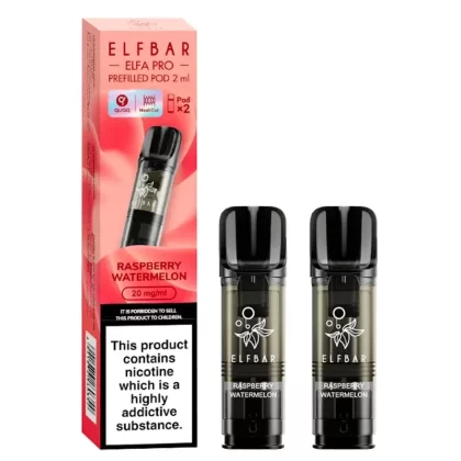 Raspberry Watermelon Elfa Pro Prefilled Pod by Elf Bar - Vape Product