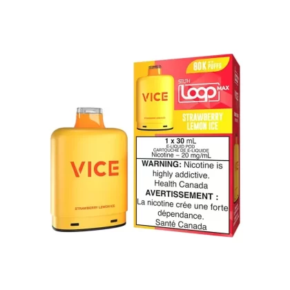 STLTH Loop MAX x Vice – Strawberry Lemon Ice (PROV)