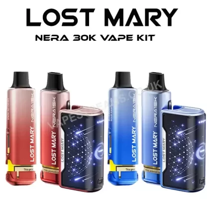 Lost Mary Nera30K Fullview Vape Kit - Vapestreams Co
