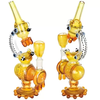 Heady Bee Microscope Water Pipe