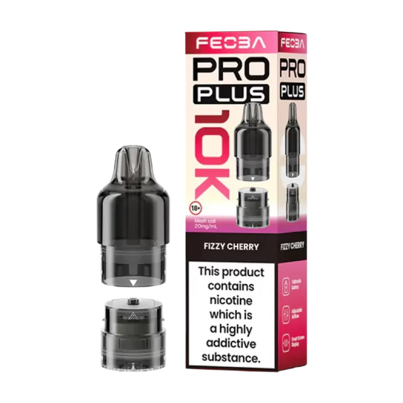 Feoba Pro Plus 10K Pods - Cherry Ice - Vapeshop Co - Image 3