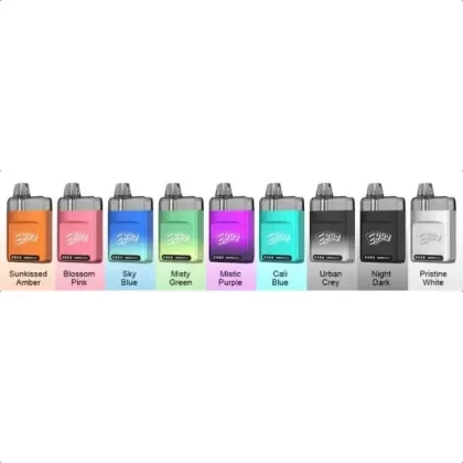 Vaporesso ECO Nano 2 Pod System - Color#Blossom Pink>Cali Blue>Misty Green>Mystic Purple>Night Dark>Pristine White>Sky Blue>Sunkissed Amber>Urban Grey