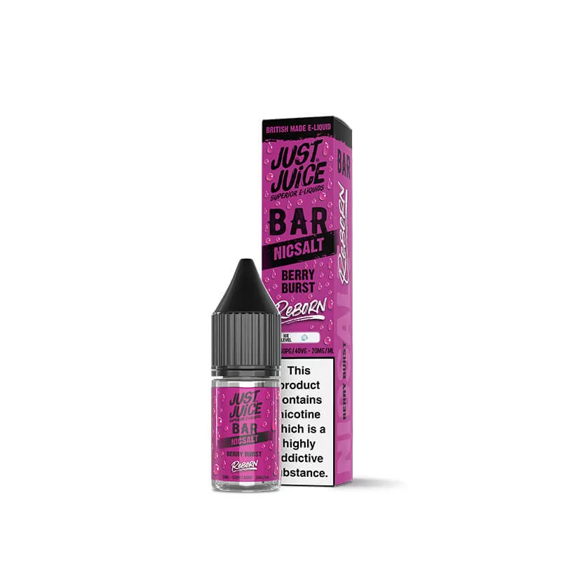 Just Juice Reborn Berry Burst 10ml Nic Salt E-Liquid - 5mg - Image 3