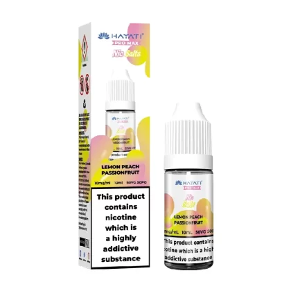Lemon Peach Passionfruit Hayati Pro Max Nic Salt E-Liquid