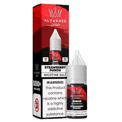Al Fakher Nic Salt – Al Fakher Strawberry Punch Nic Salt 10ml