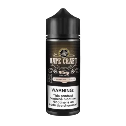 Vape Craft Strawberry Custard eJuice - Vape Product, Vape Product; Vape Product, Vape Product (A2A94E)