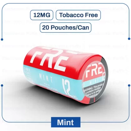 Buy FRE Mint 12MG Nicotine Pouches Online | Electronicpuffs - Vape Store