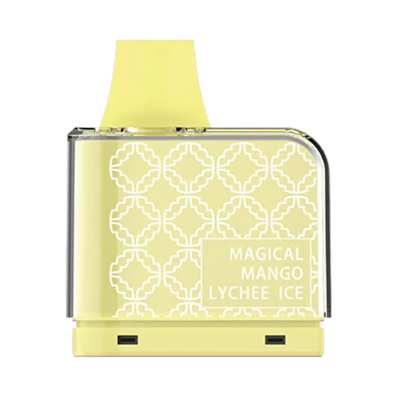 KLIKIT Magical Mango Lychee Ice Disposable Vape 50mg – 5000Puffs – Non Refillable Pod - Image 2