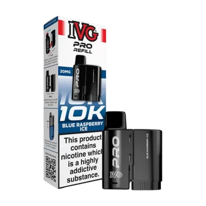 Blue Raspberry Ice IVG Pro 12 Refill Pack - Vape Product, Vape Product