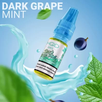 HQD Juice Liquid – Dark Grape Mint – 18 mg/ml Nikotin - HQD Juice / Traube / Minze / 18mg/ml