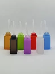 Xstar Squonk Bottles 8ML square - Style#Square 8ml~Color#Black>Clear>Ultem>Blue>Purple>Green>Red>Teal