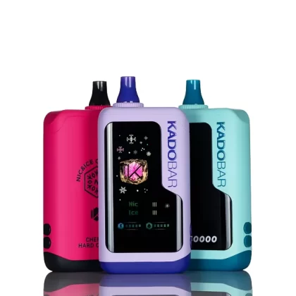 Kado Bar NI40K 40000 Puffs Disposable Vape 24mL - Blueberry Watermelon, Blue Razz Ice