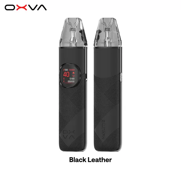 OXVA NeXLIM 2 40W Pod Kit - Black Leather, Black Warrior - Image 3