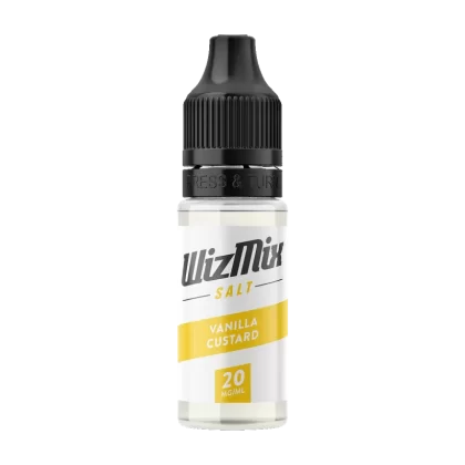 Wizmix Salt Vanilla Custard - 10ml - Vape Product, Vape Product (C70943)