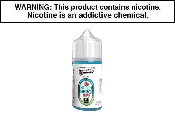 HEISENBERG BERRY MENTHOL BY INNEVAPE SALTS 30ML - Vapejuice