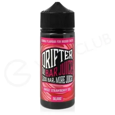 Sweet Strawberry Ice Shortfill E-Liquid by Drifter Bar Juice 100ml - Ecigpremium