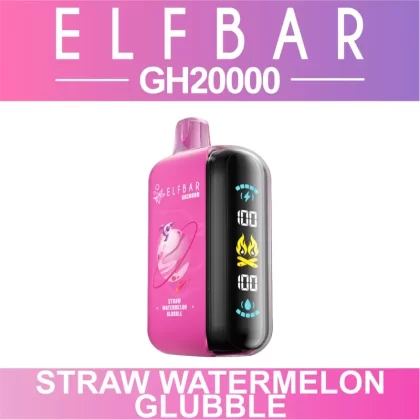 ELF BAR GH20000 Disposable Vape – Straw Watermelon Glubble