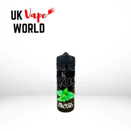 VU9 Black Velvet 100ml Shortfill E-lIQUID + Free Nic Shots