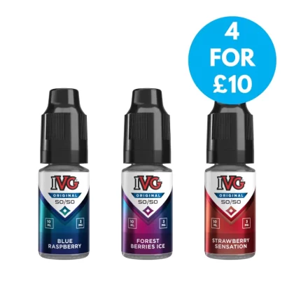 IVG E-Liquid 50/50 Freebase 3mg (0.3%) - Vape Co