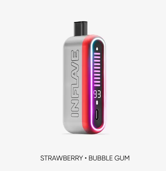 Inflave Onyx Rechargeable Disposable Vape (24,000 Puffs) - Kiwi Passionfruit Guava / 20 mg - Image 3