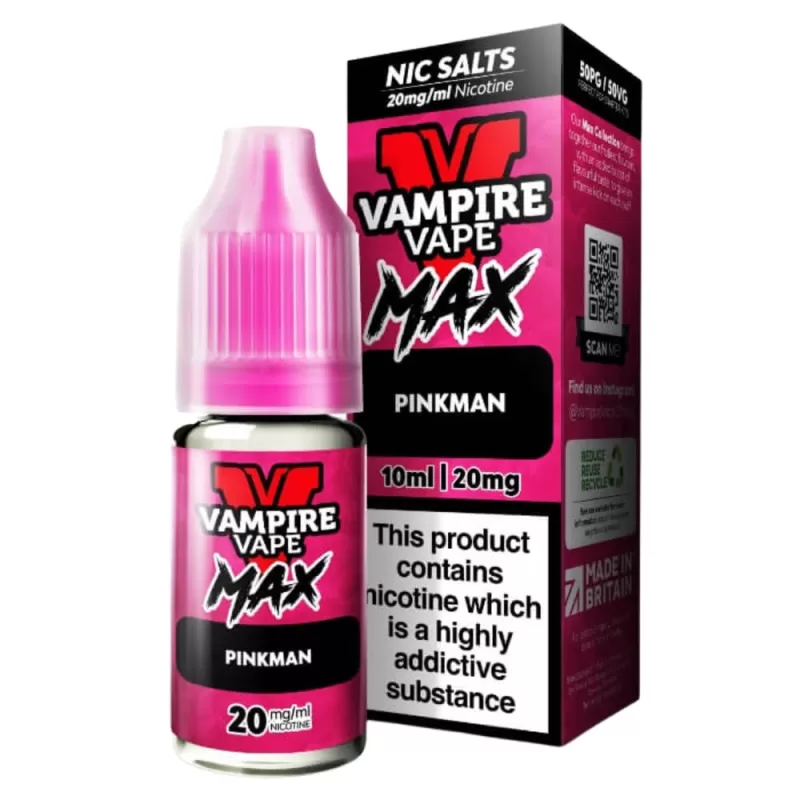 Pinkman VV Max Nic Salt E-Liquid by Vampire Vape (10ml)