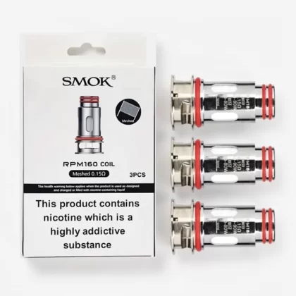 SMOK RPM 160 Replacement Coils 0.15ohm Mesh Sub-Ohm