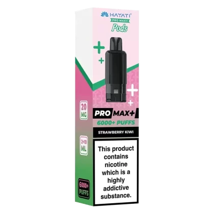 Hayati Pro Max 6000+ Strawberry Kiwi Prefilled Pod