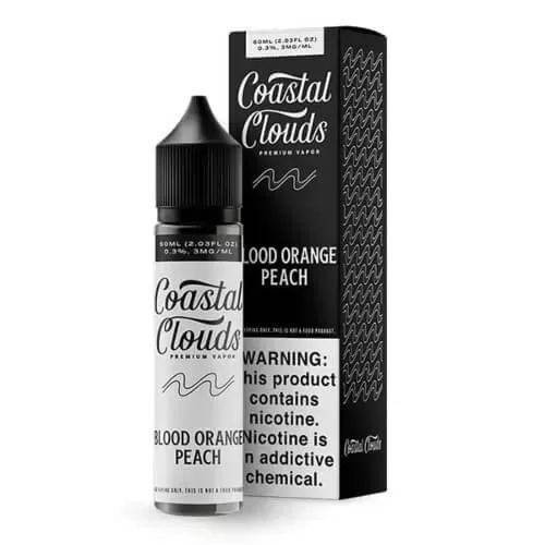Coastal Clouds E-Liquid Blood Orange Peach 60ml