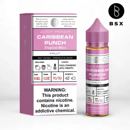 BSX Vapor BSX Series - Caribbean Punch - 60ML E-Liquid - 0MG