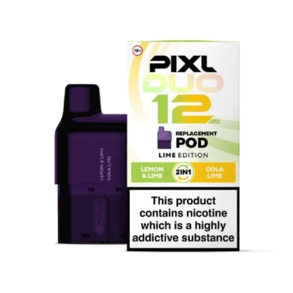 PIXL Duo 12 Prefilled Pod Lime Edition - Ejuicewarehouse