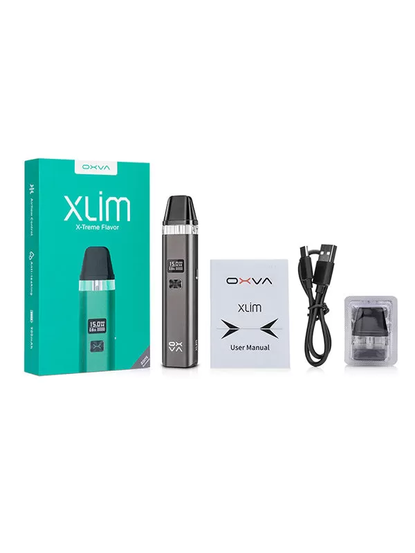 OXVA XLIM Pod Kit 25W - Blue Green - Image 2