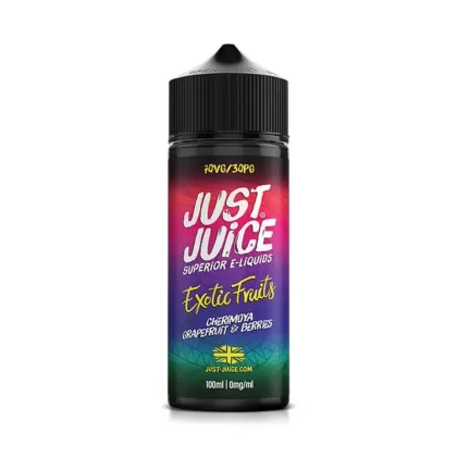 Cherimoya Grapefruit & Berries 100ml E-Liquid Shortfill by Just Juice Exotic Fruits - Vapestreams Co