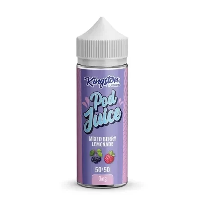 KINGSTON POD JUICE MIX BERRY LEMONADE 100ML SHORTFILL E-LIQUID