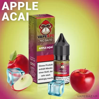 VapeApe – Apple Acai – Nic Salts - 20mg/ml, 10mg/ml