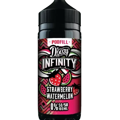 DOOZY INFINITY PODFILL STRAWBERRY WATERMELON 100ML SHORTFILL E-LIQUID