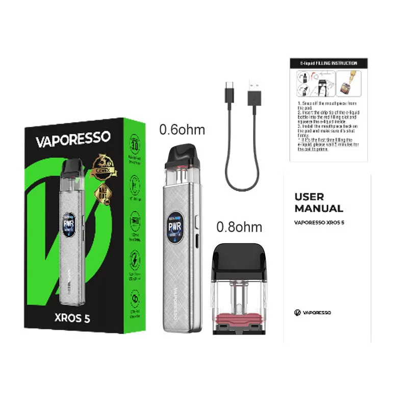 Vaporesso XROS 5 Pod Kit 30W - Blush Pink - Image 3