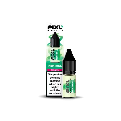 PIXL Nic Salt E-Liquid Menthol 10ml - Nicotine Strength#20mg>10mg (631B64) (631B64)