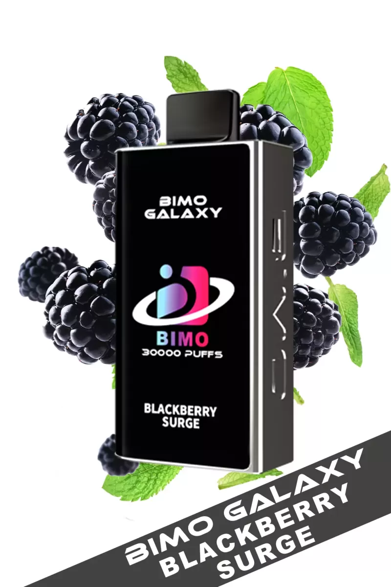 BIMO Galaxy 30000 Puffs – Blackberry Surge - Ozvapeone (96ACC6)