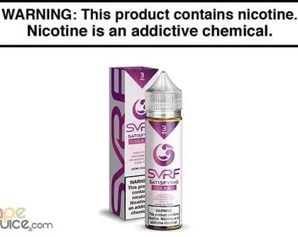 SATISFYING ICED BY SVRF 60ML - Vapejuice