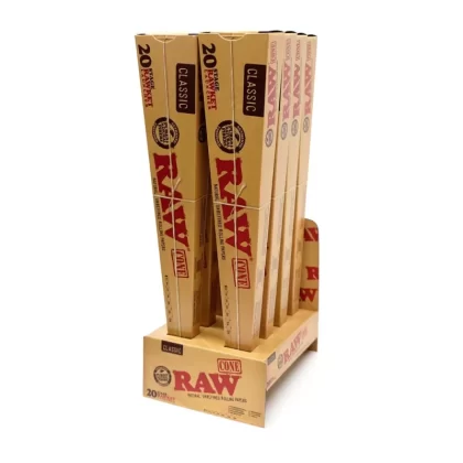 RAW Cone 20 Stage Rawket – Pre-Rolled Cones