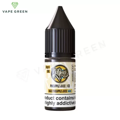 Maui Pineapple Juice On Ice Nic Salt E-Liquid by Ruthless Bar Saltz - Eliquidsupply