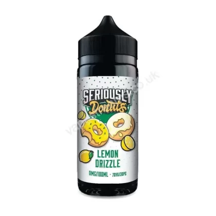 Doozy Seriously Donuts Lemon Drizzle E-Liquid Shortfill - Vapestreams Co