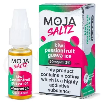 Kiwi Passion Guava E-Liquid by Moja Saltz